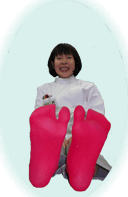 私も履いてまぁす♪
