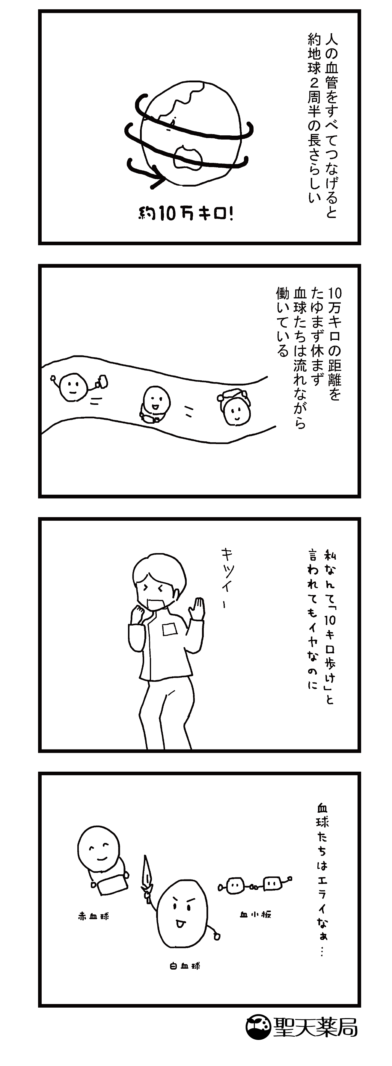 「美」と「健康」マンガ ～ 地球２周半 ～のマンガ